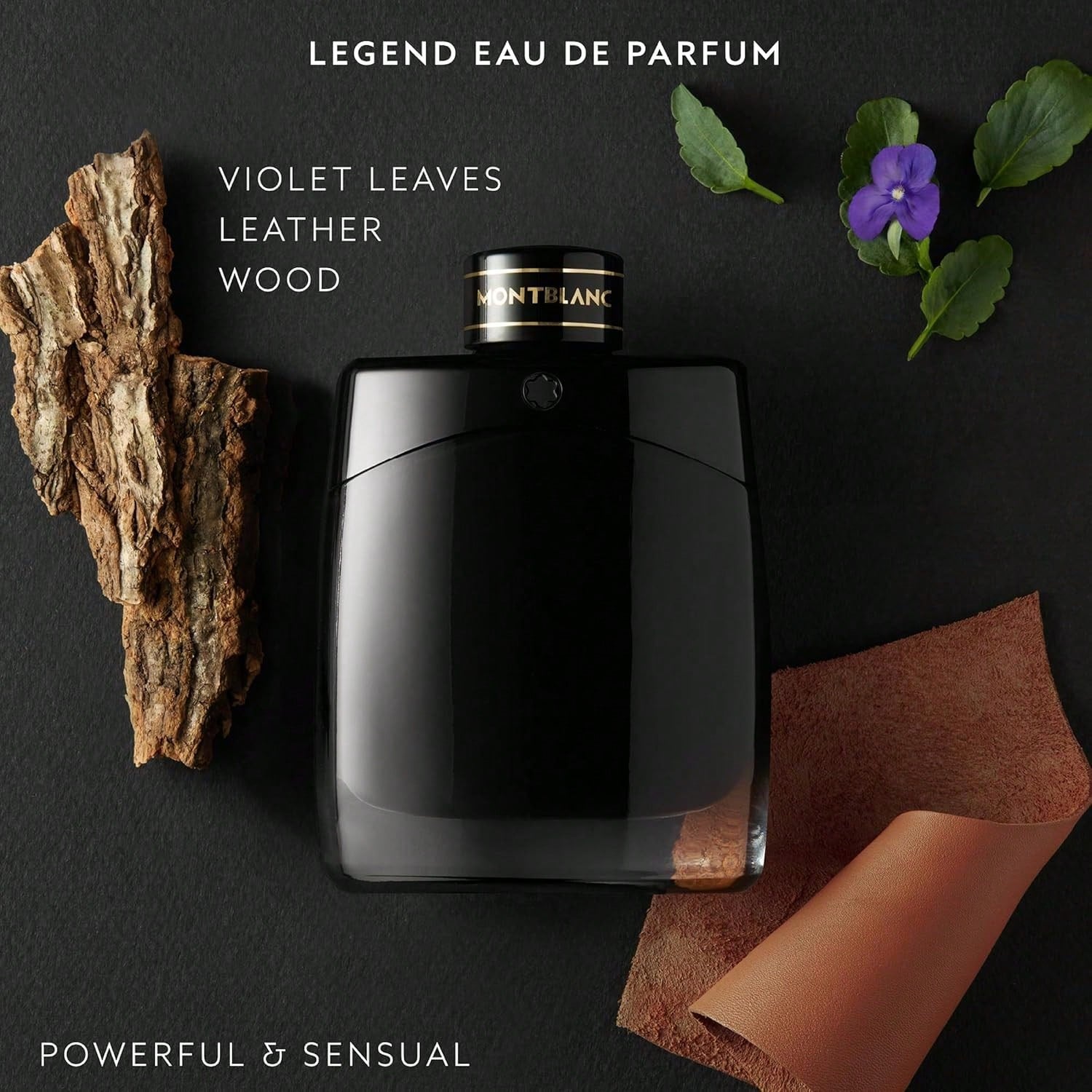 Montblanc Legend Eau de Parfum - Fragancia para hombre - Fougère Aromática - Con notas de Bergamota, Jazmín y Musgo de Roble - 100ml 3.3floz