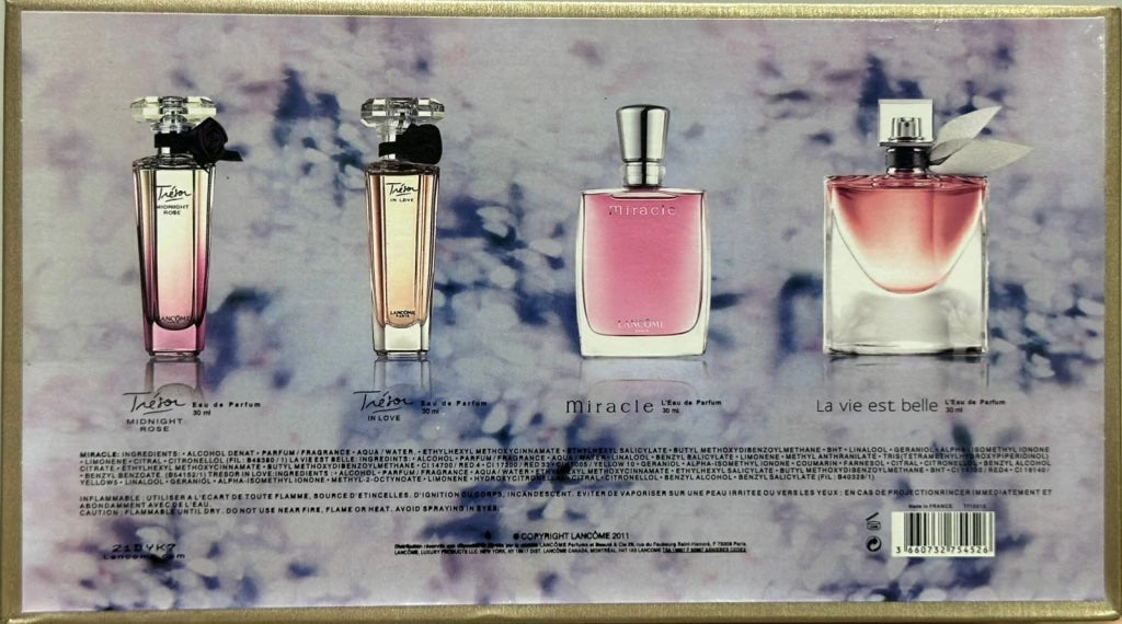 Lancôme perfume gift set (4X30ML)