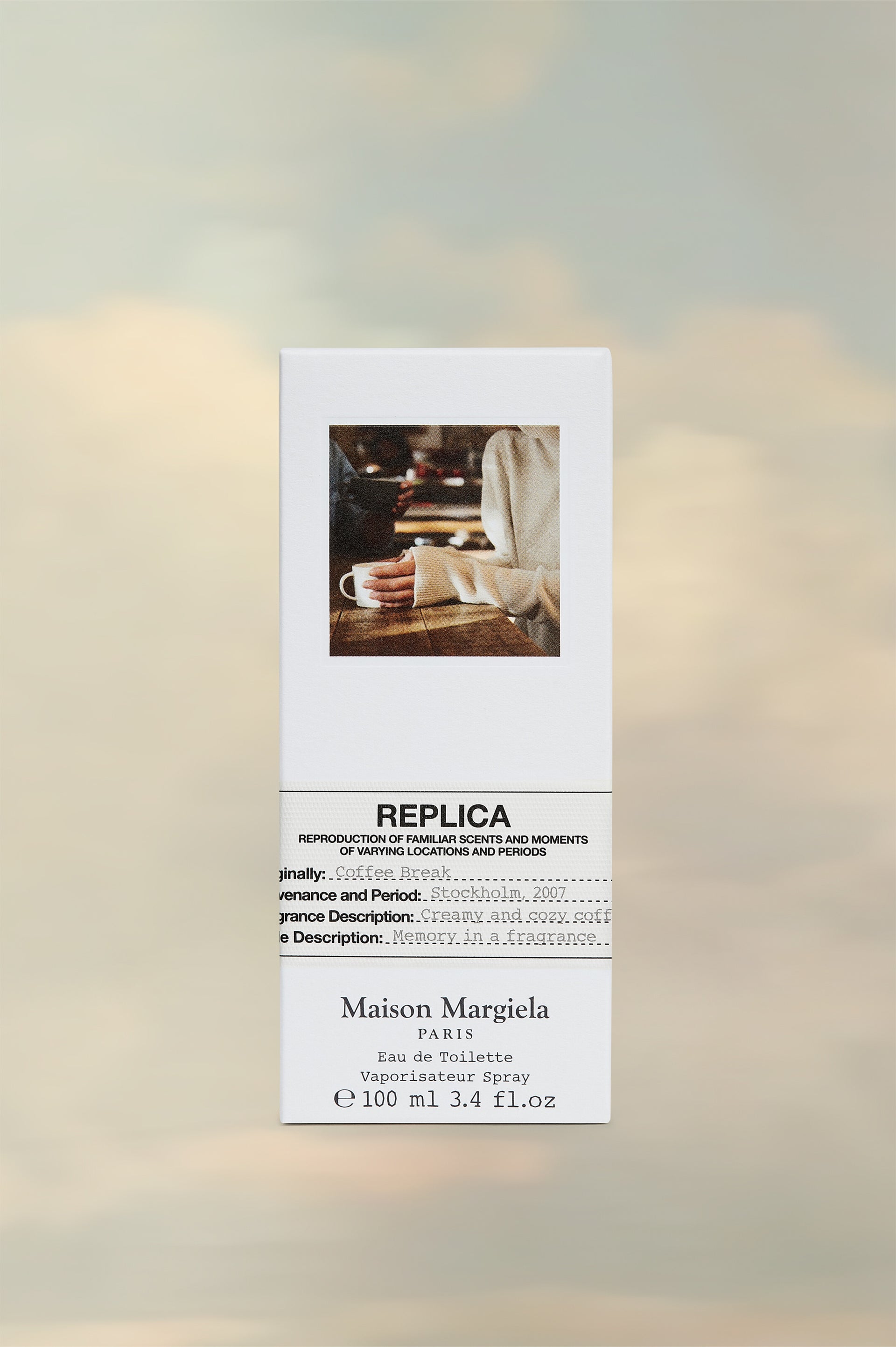 Maison Margiela 'REPLICA' Coffee Break Eau de Toilette with Coffee Accord & Milk Mousse Accord 100ml