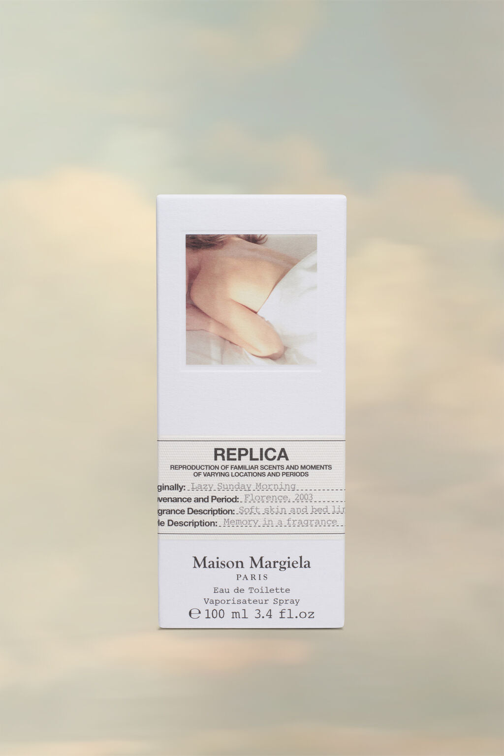 Maison Margiela ’REPLICA’ Lazy Sunday Morning Eau de Toilette with White Musk, Lily of the Valley, and Iris 100ml
