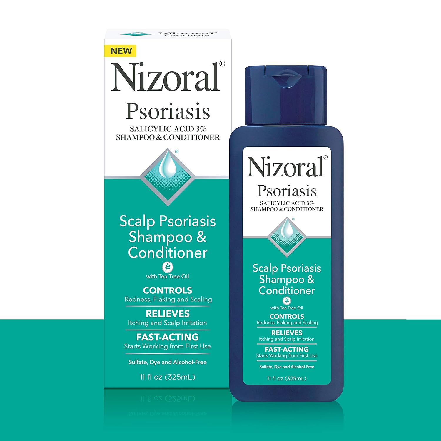 Nizoral Scalp Psoriasis Shampoo Salicylic Acid 3% Conditioner 325ml