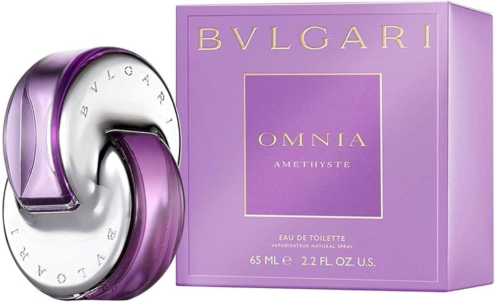 Bvlgari Omnia Amethyste para Mujer - Eau de Toilette - Creada en 2006 por Alberto Morillas y con Aroma Floral y Amaderado - 65 mL/ 2.2 oz