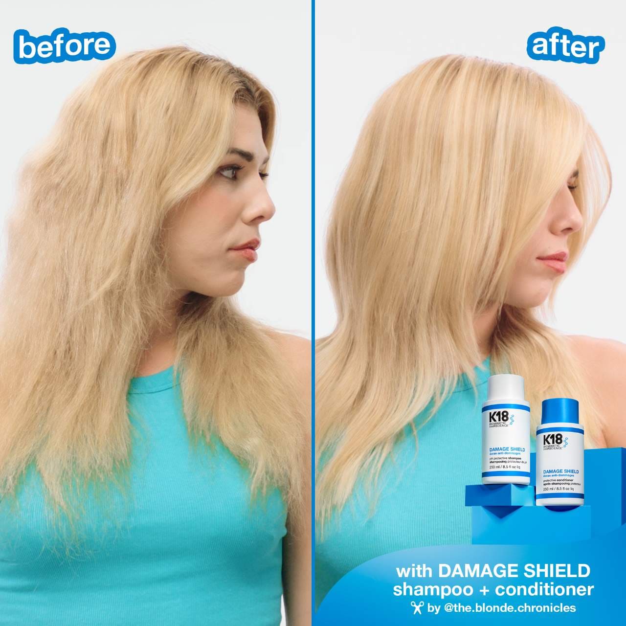 K18 Biomimetic Hairscience CHAMPÚ PROTECTOR DEL pH DAMAGE SHIELD - 250 ml