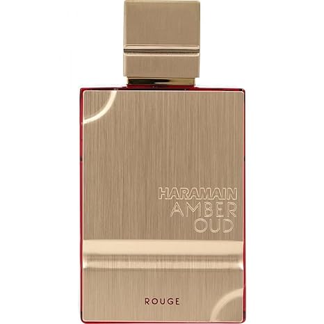 Al Haramain Amber Oud Rouge Eau de Parfum en spray para hombre, 60 ml/2 onzas