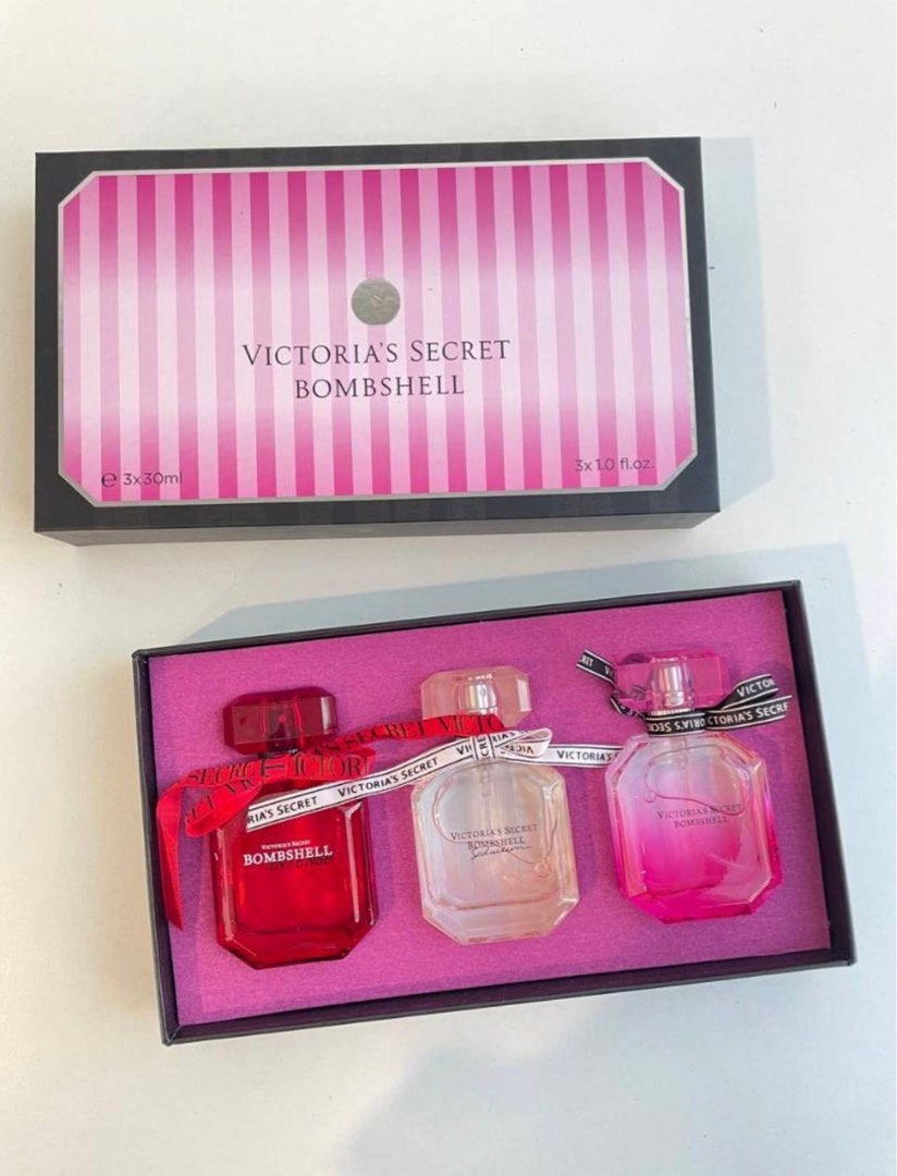 Victoria's Secret Bombshell Perfume Gift set 30ml*3