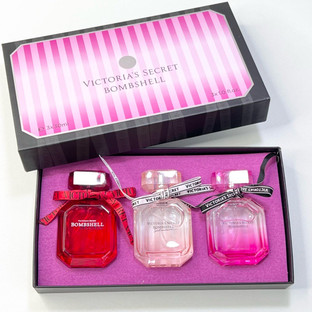 Victoria's Secret Bombshell Perfume Gift set 30ml*3