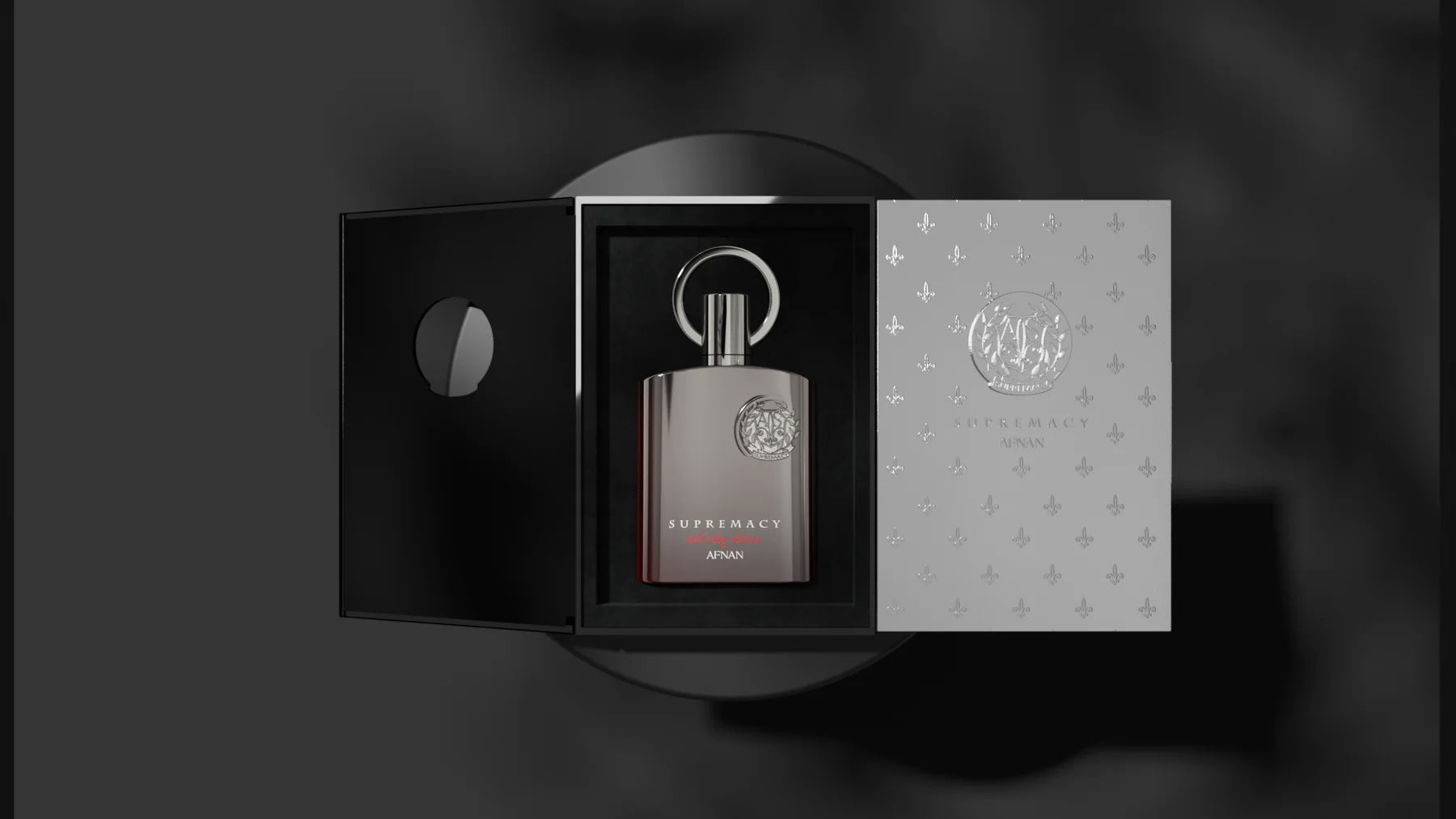 Afnan Supremacy Not Only Intense Extrait De Parfum Spray for Men, 100ml/3.4 Fl. Oz- Oakmoss, Patchouli and Lavender