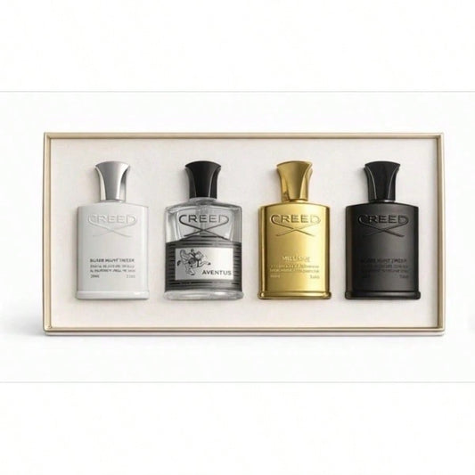Creed Luxury Collection Set de Colonia EDP 4 x 30ml - Regalo para Cumpleaños, Día de San Valentín, Aniversario, Vacaciones, Boda