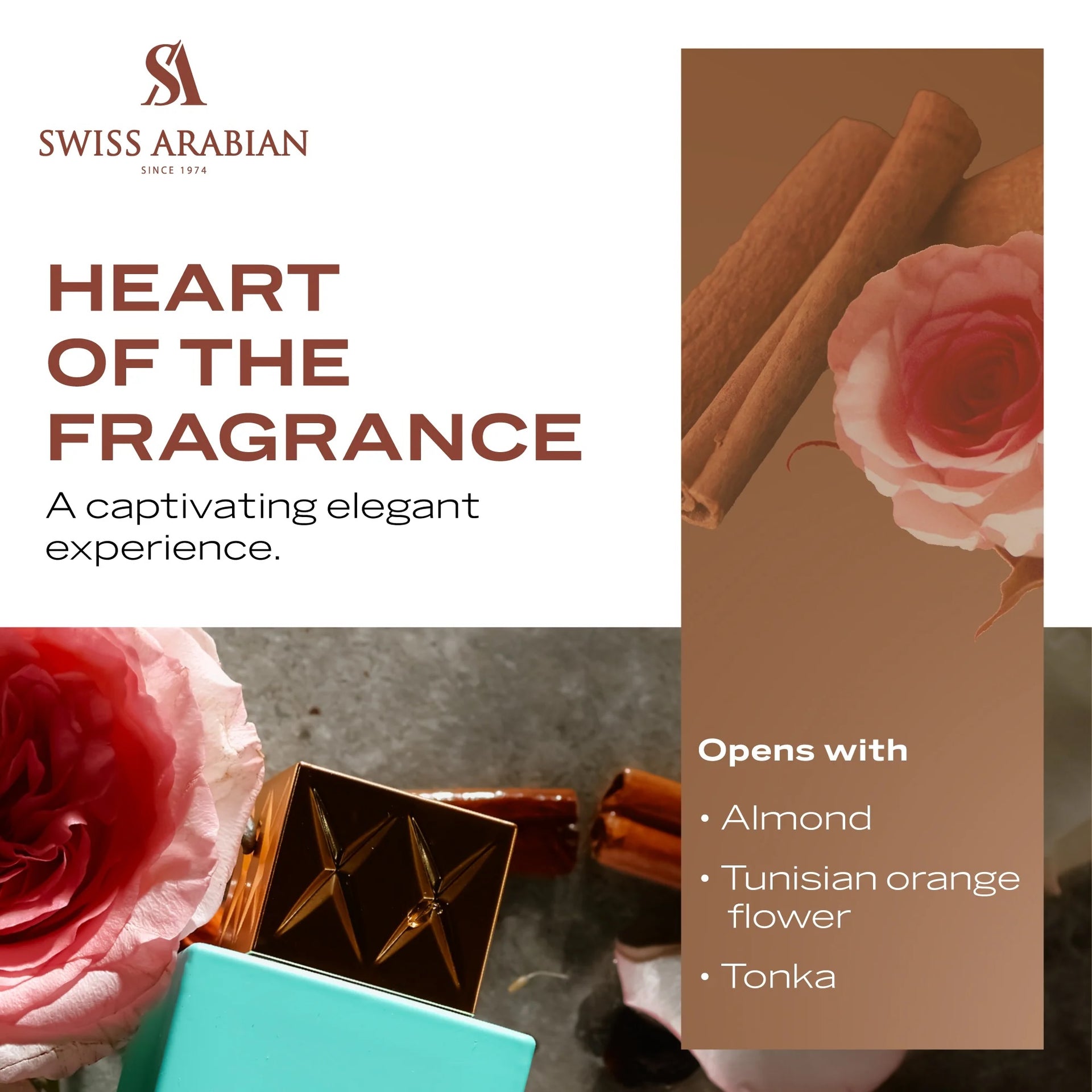 Swiss Arabian - Shaghaf Oud Tonka - Perfume de vainilla con fragancia de ámbar cálido - Atractivo terroso y amaderado - Encantadora fusión de perfume árabe - 75ml/2.5 oz