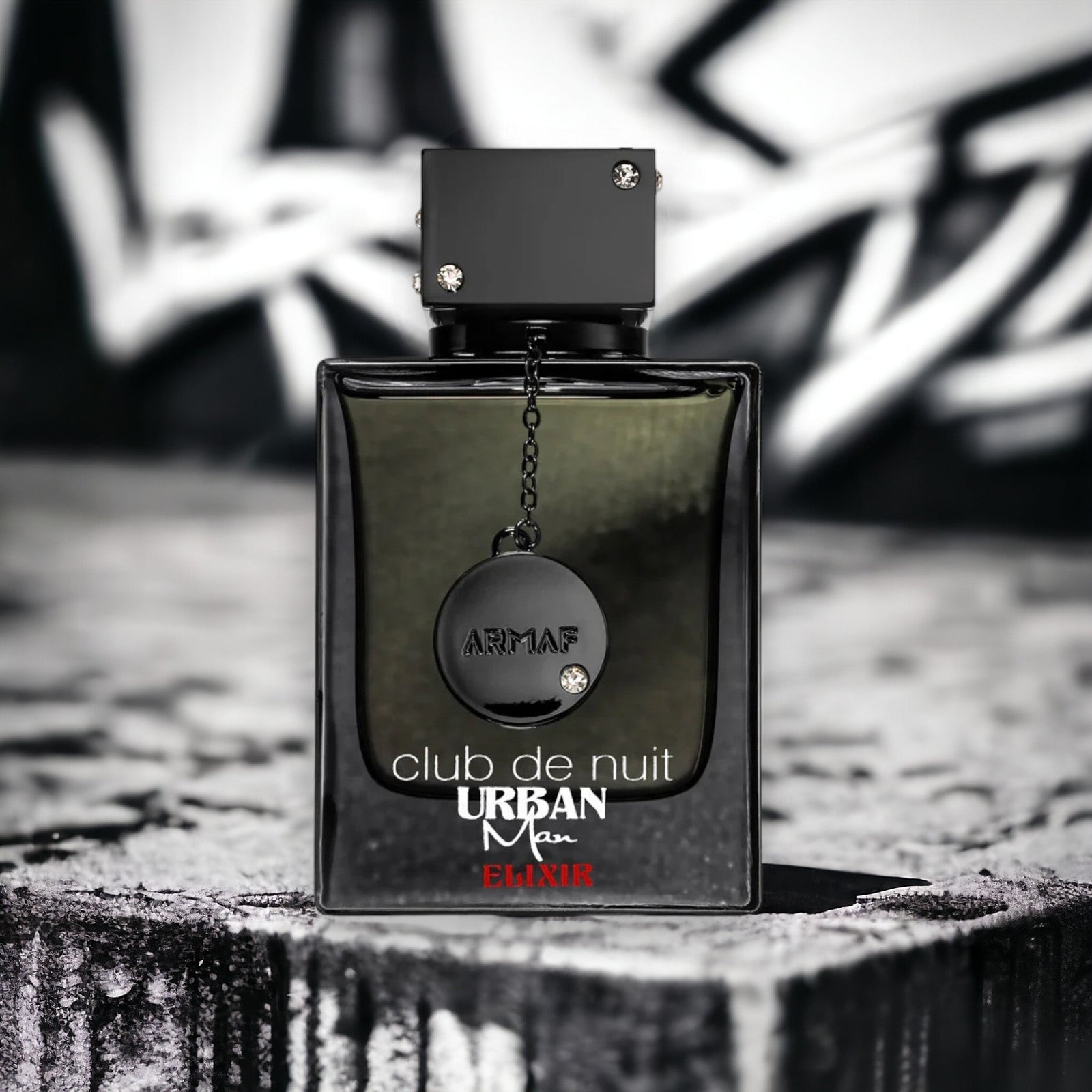 Armaf Club De Nuit Urban Man Elixir para Hombres Eau de Parfum Vaporizador, 3.6 Onzas/105ml -Bergamota. Larga Duración