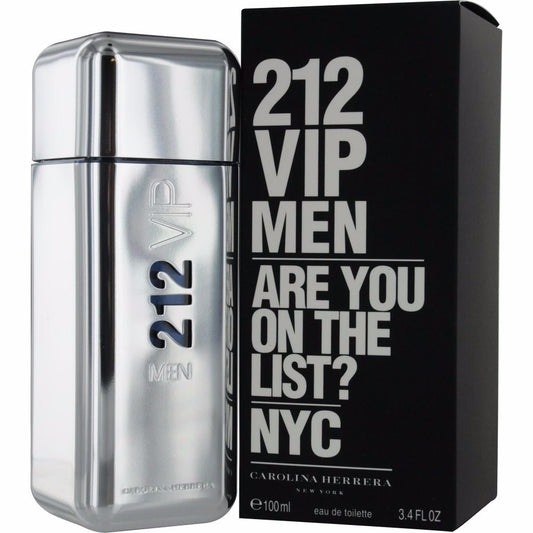 Carolina Herrera 212 Vip Men Nyc Edt for Men 100ml/3.4oz