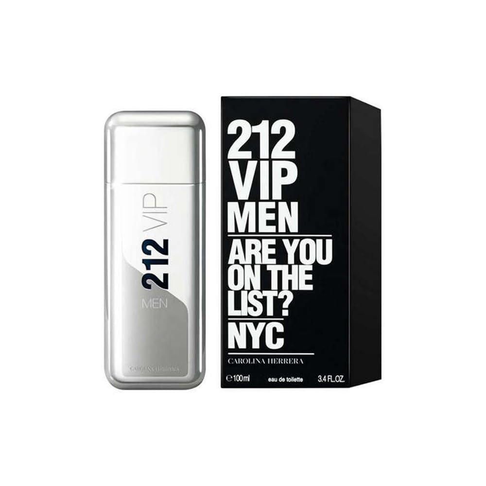 Carolina Herrera 212 Vip Men Nyc Edt for Men 100ml/3.4oz