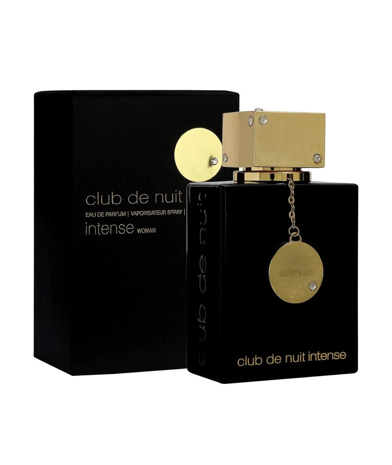 Armaf Club De Nuit Intense for Mujer Eau De Parfum Spray, 3.6 Onzas/105ml- Madera Ámbar, Fresco, Rosa, Especiado, Amaderado- Larga Duración