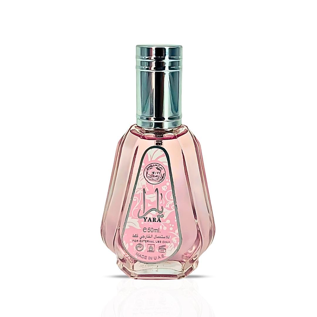 Lattafa Yara Eau de Parfum Spray Fragancia Duradera para Mujer 1.7 Onzas / 50ml